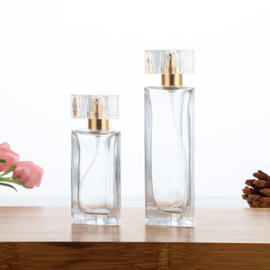 Роскошные уникальные треугольные призменные пустые стеклянные флаконы для духов 30 мл 45 мл с крышкой-распылителем насоса и настраиваемой коробкой