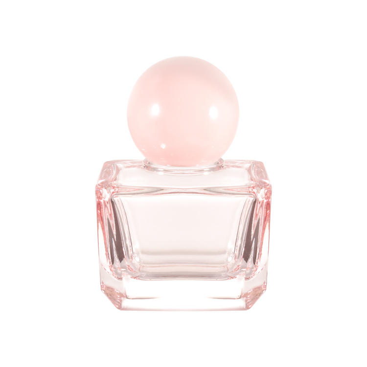 Роскошный квадратный стеклянный флакон духов с шариковой крышкой 100 мл 30 мл 50 мл изготовленная на заказ упаковка аромата цвета