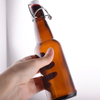 Оптовая торговля пустая коричневая бутылка пива 330 мл 500 мл 1000 мл с откидной крышкой