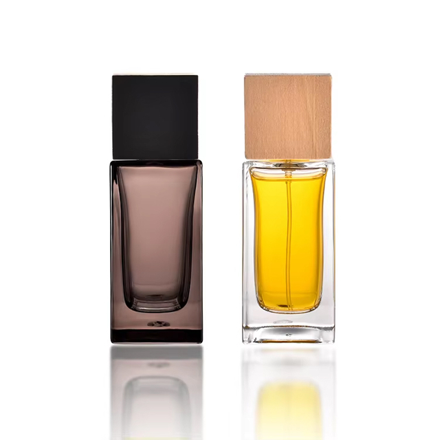 заводская цена специальный 50 мл светло-серый прозрачный одеколон духи распылитель стеклянная бутылка для мужчин