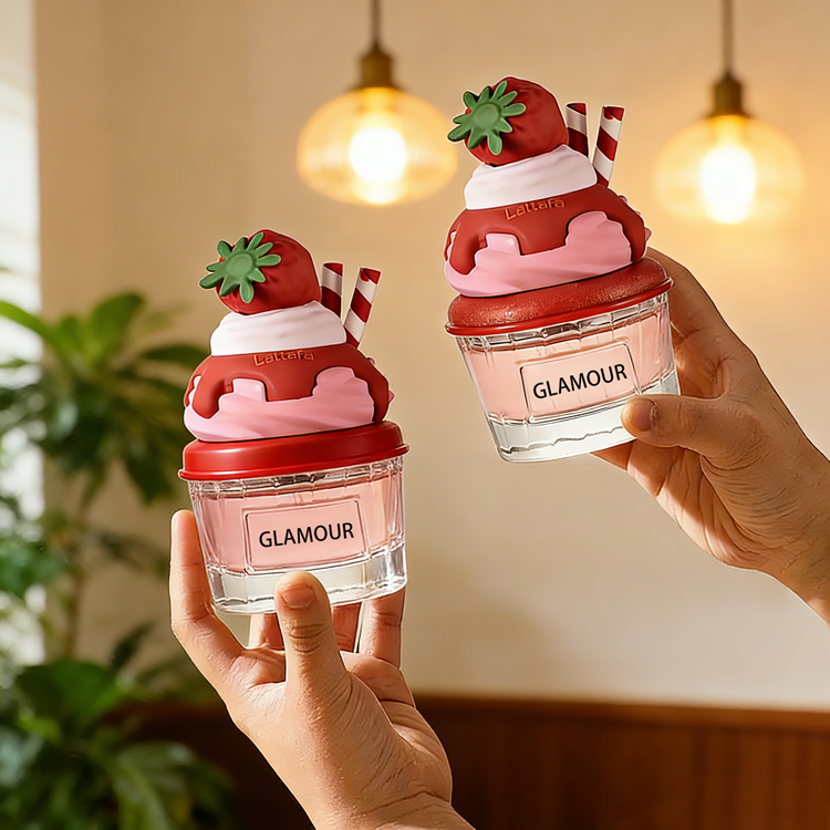 стеклянный флакон для духов 