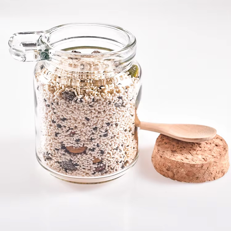 Банка для специй емкостью 150 мл с деревянной ложкой