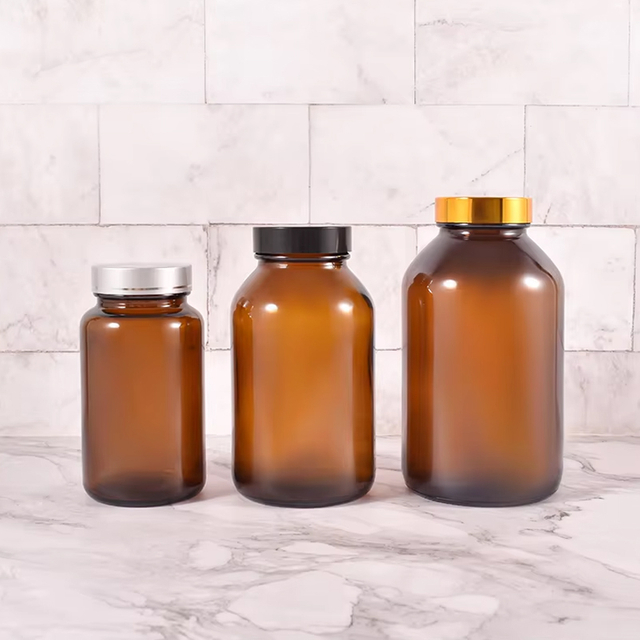 730 мл фармацевтическая капсульная бутылка для таблеток 