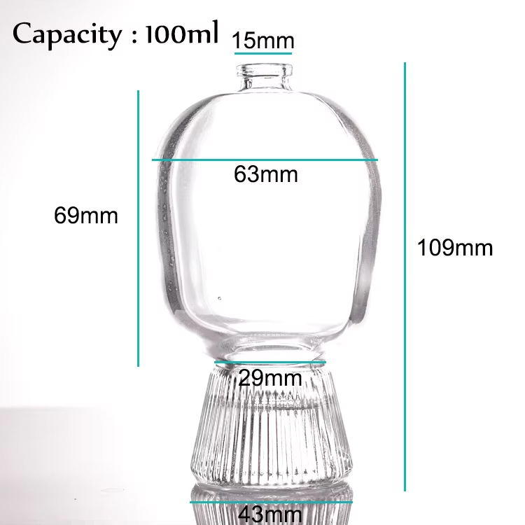 Новый дизайн, изготовленные на заказ флаконы для духов, флакон для духов в форме конфет, 100 мл, роскошный флакон для духов с коробкой для подарков