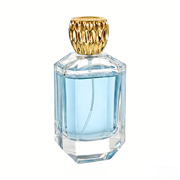 Роскошный стеклянный флакон для духов на 30 мл, 50 мл, 100 мл с индивидуальными крышками, пустая упаковка для ароматов премиум-класса