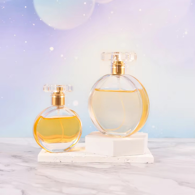 30 мл, 50 мл, 100 мл, современные стеклянные флаконы для духов со сплюснутым винтом и горлышком