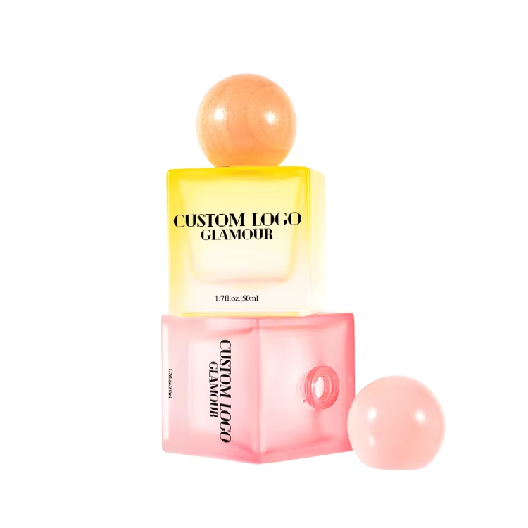 Многоразовый флакон для духов из матового сине-зеленого стекла емкостью 50 мл